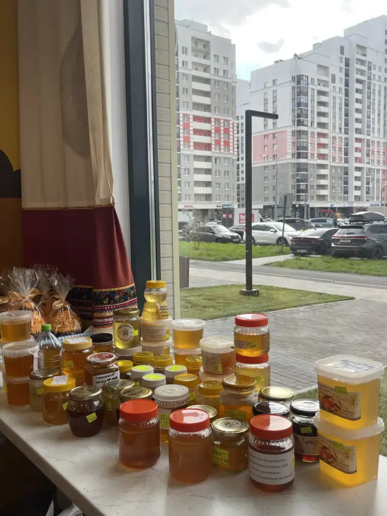 Образцы на столе